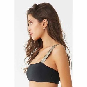 Swim - Gold Strap Bikini Top Swim - Gold Strap Bikini Top